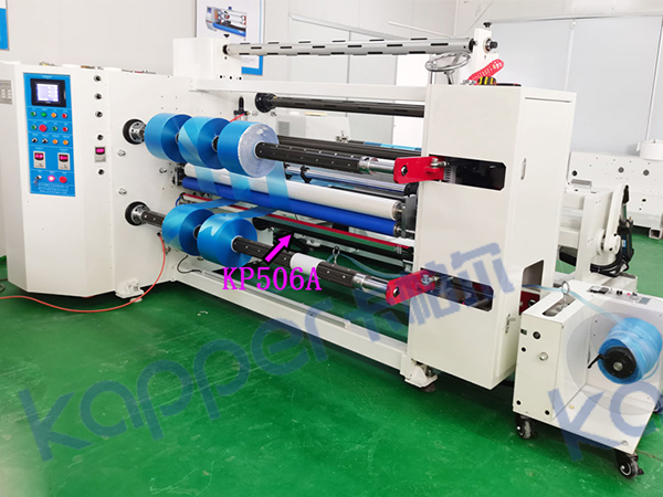 光學薄膜的覆膜、分條